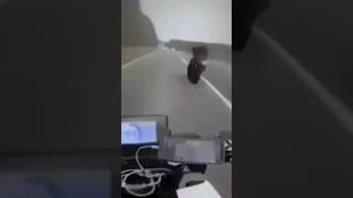 He recalls his life in an instant 