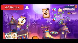 Angry Birds 2 Clan Battle Bubbles and Hal Double Power event Bubbles 5 Time Used 22 September 2024