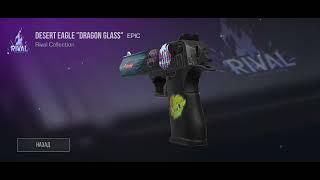 Desert eagle "Dragon glass"