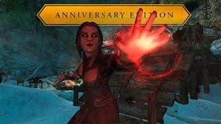 Skyrim AE Прохождение на 100% - Легенда, Выживание! Новая История 2024 без F5!#8 Собака, друг даэдра