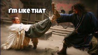 Jet Li vs Jackie Chan Was STRAIGHT HANDS