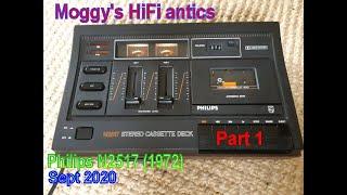 Philips Cassette Deck N2517 Part 1