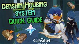 Quick Serenitea Pot Housing Guide - Genshin Impact