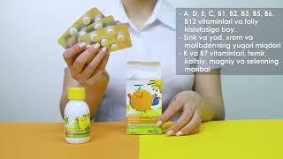 Wellness multivitaminlar va minerallar. Bolalar uchun. ORIFLAME