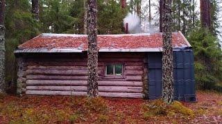 Рыбалка по Первому Льду. Заночевал в Старенькой Избе. Щука на Самоловки.