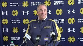 Mike Denbrock on Return to Notre Dame: 'It Was a Difficult Decision, but It Was the Right Decision'