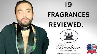 TRUTH ABOUT BOADICEA THE VICTORIOUS FRAGRANCES: Nebulous, Blue-Green-Amber-Rose Sapphires, Nemer...