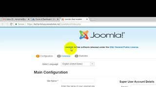 How to Install or Create new Joomla Website on Microsoft Azure