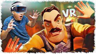 Сәлем көршіні VR-мен ойнадым (Hello Neighbor VR)