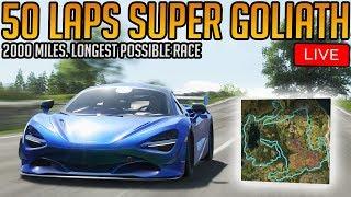 Forza Horizon 4: 50 Laps of the Super Goliath - 2000 Miles, 11+ Hours [Part 1]