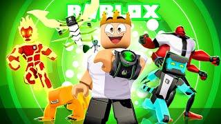 Becoming BEN 10 and his ALIENS in ROBLOX