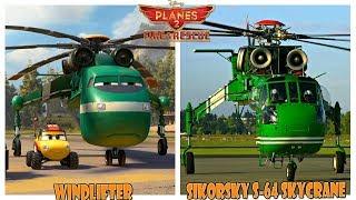 Disney Planes 2 Fire & Rescue Characters in Real Life