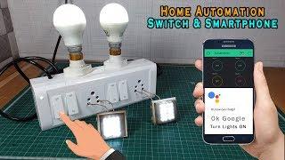 Home Automation Extension Box | 2 way Switch and Smartphone | ESP8266