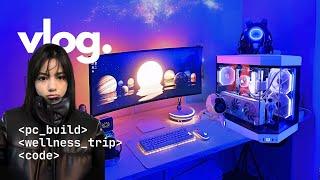 TECH VLOG |  first time building a pc, coding, bangladesh trip