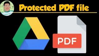 How to download UNDOWNLOADABLE PDF files from google drive