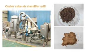 Castor Cake Air Classifier Mill