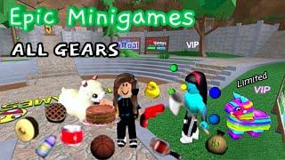 Roblox Epic minigames - All gears