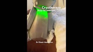 Cryotherapy is fat freezing treatment #drriteshaesthetics #fatloss #fatreduction #weightloss