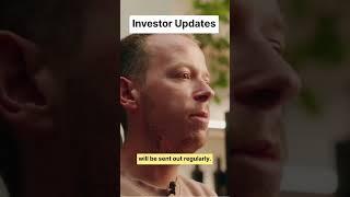 Why write investor updates?