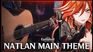 NATLAN MAIN THEME - GENSHIN IMPACT | Fingerstyle Guitar Acoustic [TAB]