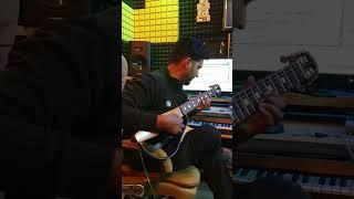 yahama nylon silent guitar  recording in studio  #music #reel #guitartype #guitarist