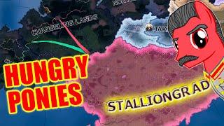 Hungry Hungry Ponies! Commie ponies: Friendship WAS Magic HoI4 Equestria mod