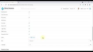 How to manage hosting packages for users DirectAdmin