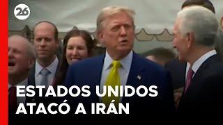  US ATTACKS IRAN | Trump announced operation against nuclear facilities