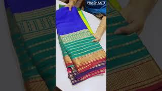 Mysore Crepe Silk Sarees @ Prashanti | Ashadha Sale | Up to 30% Off | Malleshwaram, Bengaluru