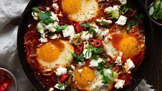 Einfaches Shakshuka Rezept mit 10 Zutaten