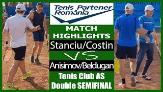 Double Semifinal Level 6 Tennis Partenner / Sportya | Stanciu/Costin - Anisimov/Beldugan |Highlights