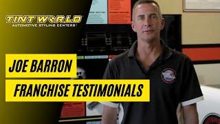 Joe Barron Franchise Opportunities - Tint World Business Opportunities