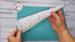 JAK ZROBIC CHOINKĘ z NITEK  DIY BOŻE NARODZENIE   | HOW TO MAKE A CUTE CHRISTMAS DECORATION