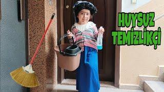 HUYSUZ TEMİZLİKÇİ PAKİZE GELDİ NELER YAPTI KOMİK VİDEO ESMA ماما جابت بيبي - جنى مقداد | طيور الجنة