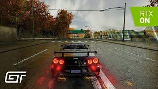 NFS Most Wanted - Remastered 2023 | Rainy Ray Tracing Reshade (4K)