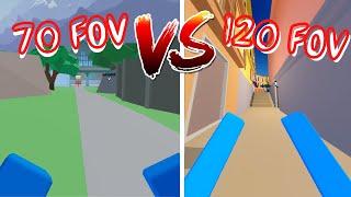 The FOV Challenge in Roblox ARSENAL!