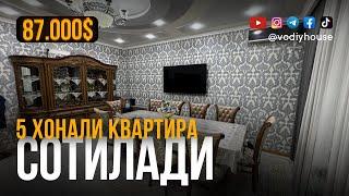 Фарғона шахар, Военный госпитал олдида 5 хонали квартира сотилади