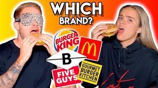 GUESS THAT FAST FOOD BURGER! **Blindfold Taste Test**