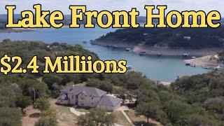Inside a Luxury Lake Home in Lago Vista Texas. Lake Access, Boat Included.