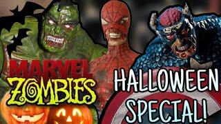 MARVEL ZOMBIES! Diamond Select Marvel Zombie action figures. (Tizzify Halloween Special)