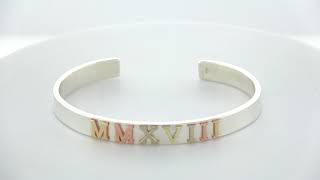 Heather B. Moore Silver Roman Numeral Bracelet