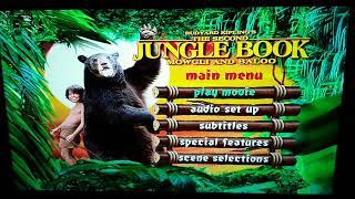 rudyard kipling's the second jungle book mowgli and baloo menu dvd disc 1