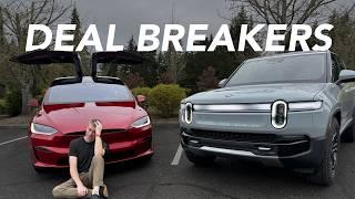 Tesla Model X vs Rivian R1S Gen2... Deal Breakers