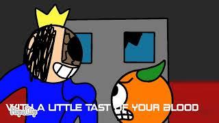 Twiddle Finger but me And @AnnoyingOrange(FNF Animation)