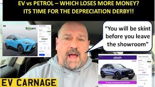 EV vs PETROL - WHAT DEPRECIATES QUICKER?? I’VE GOT THE ANSWER AND ITS EXACTLY WHAT YOU THINK!!