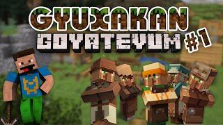 MINECRAFT VANILLA ԳՅՈՒՂԱԿԱՆ Goyatevum | #1 | ՍԿՍԵՑԻՆՔ!!!