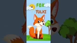 Animals in English and Uzbek 5  #shortsvideo #fledu #shortsyoutube #forkids