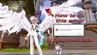 How to fix 0xc000007b error in Dragon Nest Sea 2023 | DN SEA