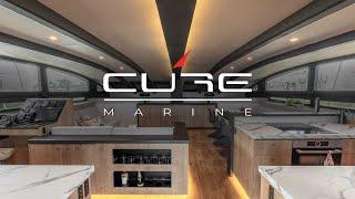 Inside 'Noire', the Cure Marine-built Custom 70 Catamaran