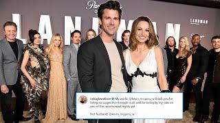 ‘When Calls the Heart’s Kevin McGarry Shows Love for Wife Kayla Wallace at Landman Premiere